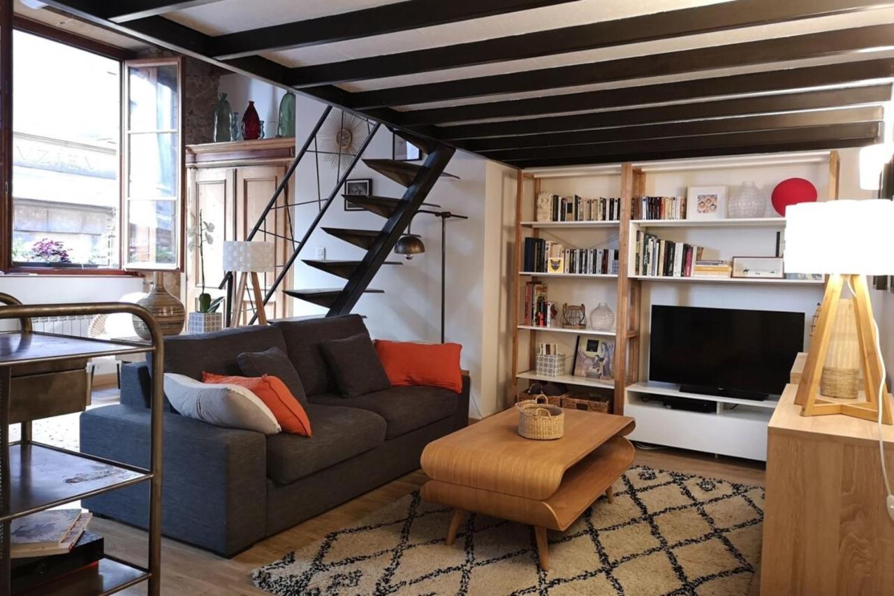 Ferienwohnung Authentic Loft With Mezzanine & Exposed Stones Heart Of Lyon Exterior foto